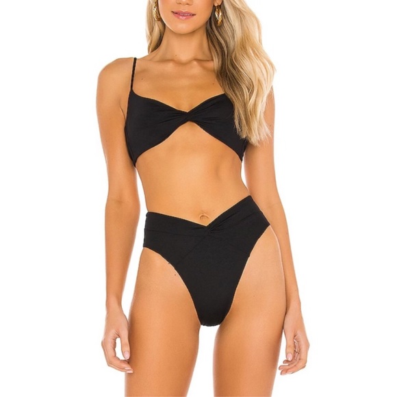 🆕 2pc REVOLVE X L*SPACE Ringo Top & Camacho Reversible Bottom in Black - Picture 3 of 12